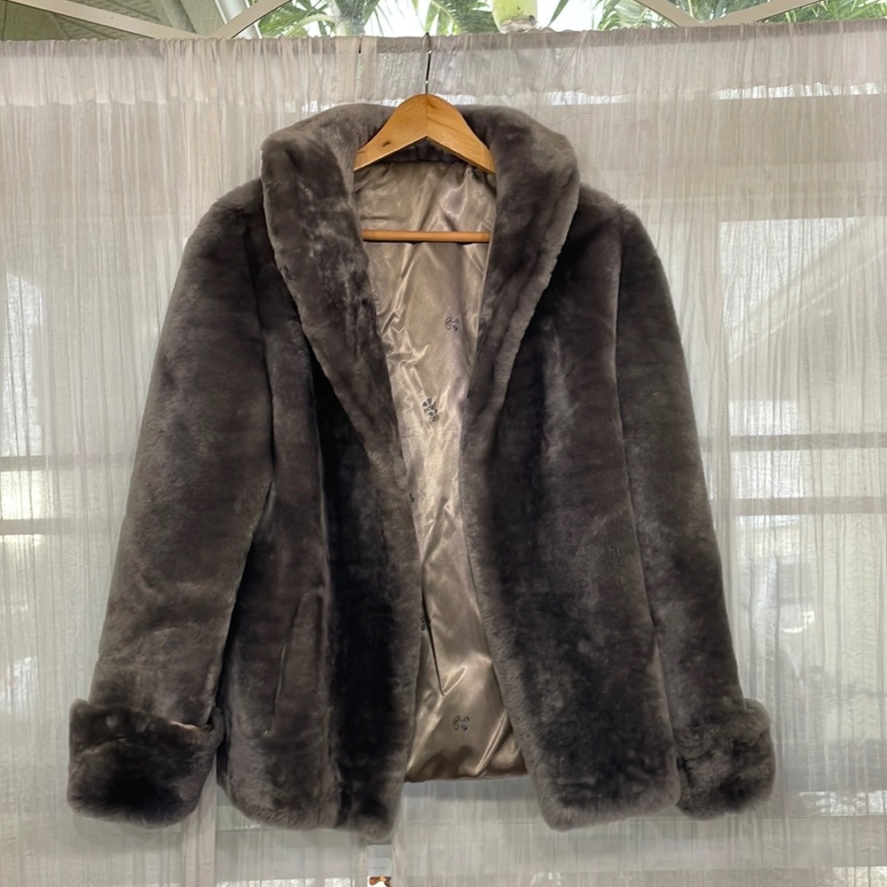 COPY - Vintage, 100% REAL sheared lamb jacket